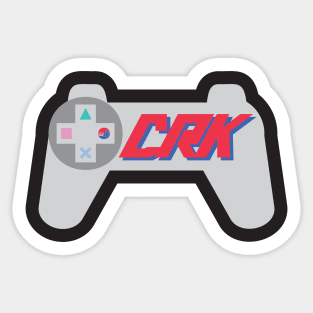 CRK Game Controller Red Sticker